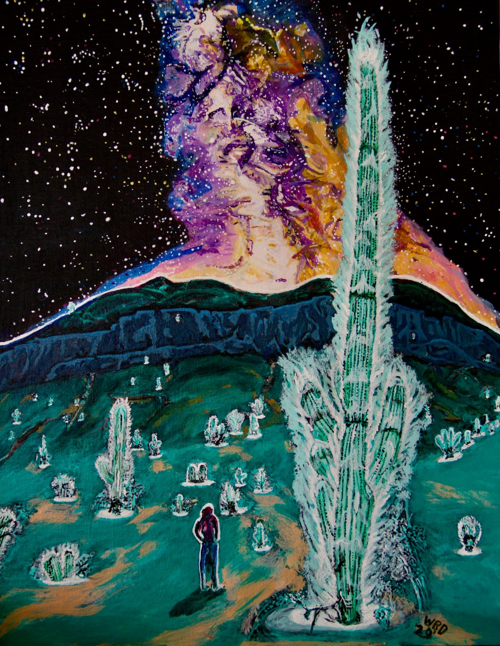 Desert Dream – Acrylic on Art&nbsp;Board