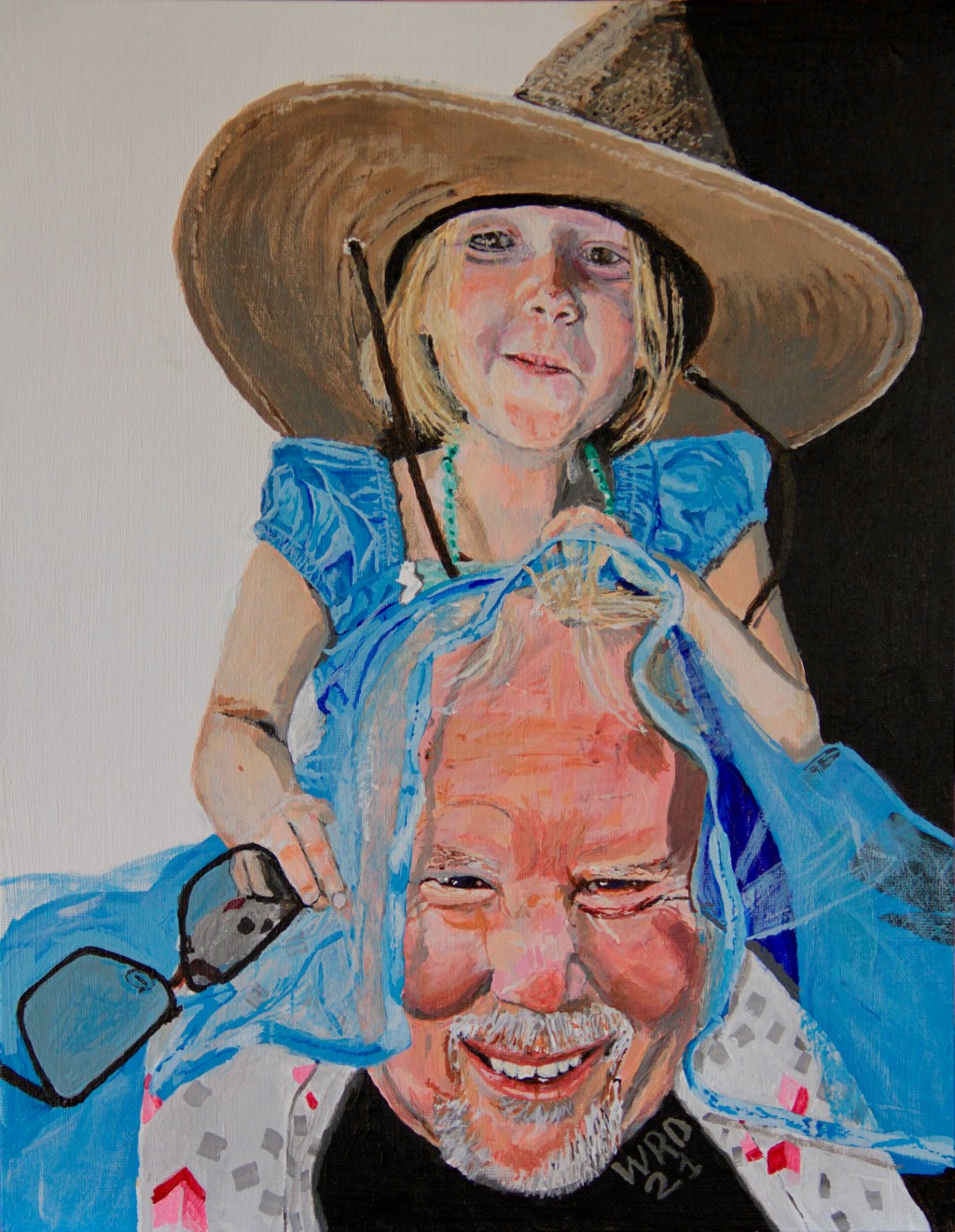 Shoulder Ride, Acrylic,&nbsp;2021