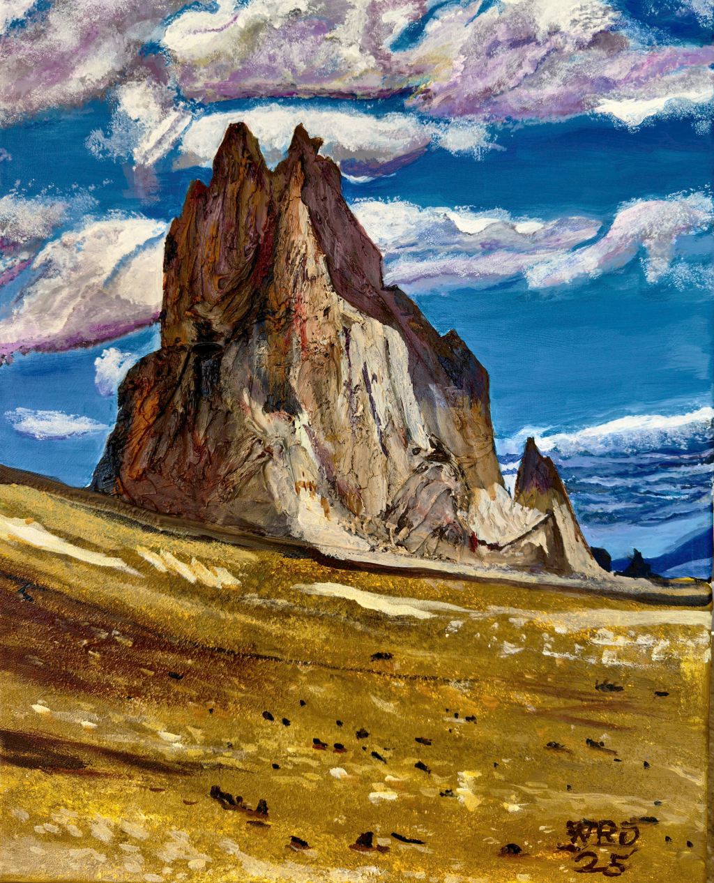 The Art of Ship Rock: Acrylic Modeling&nbsp;Technique