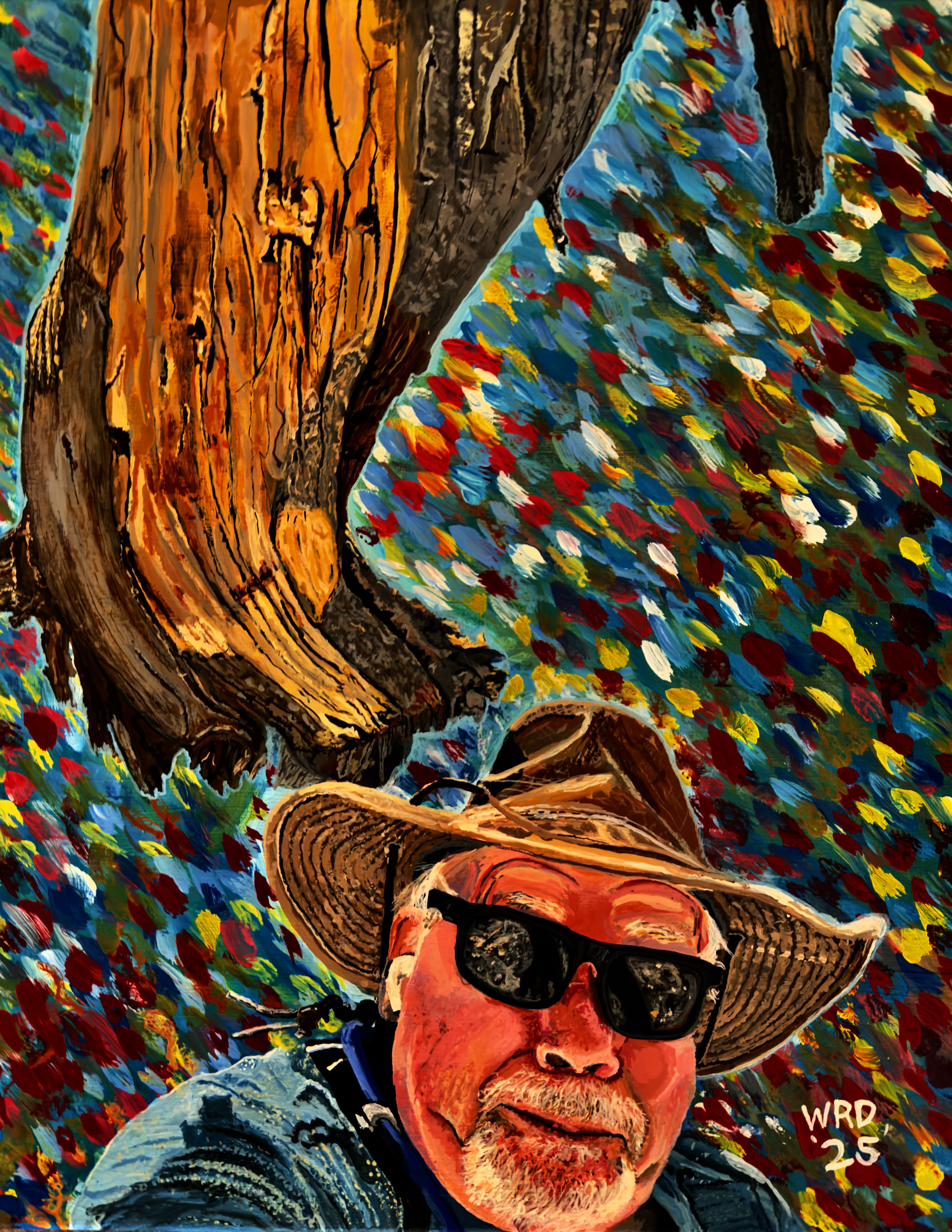 Warren Deferbrache: Self Portrait in the Sonoran Desert