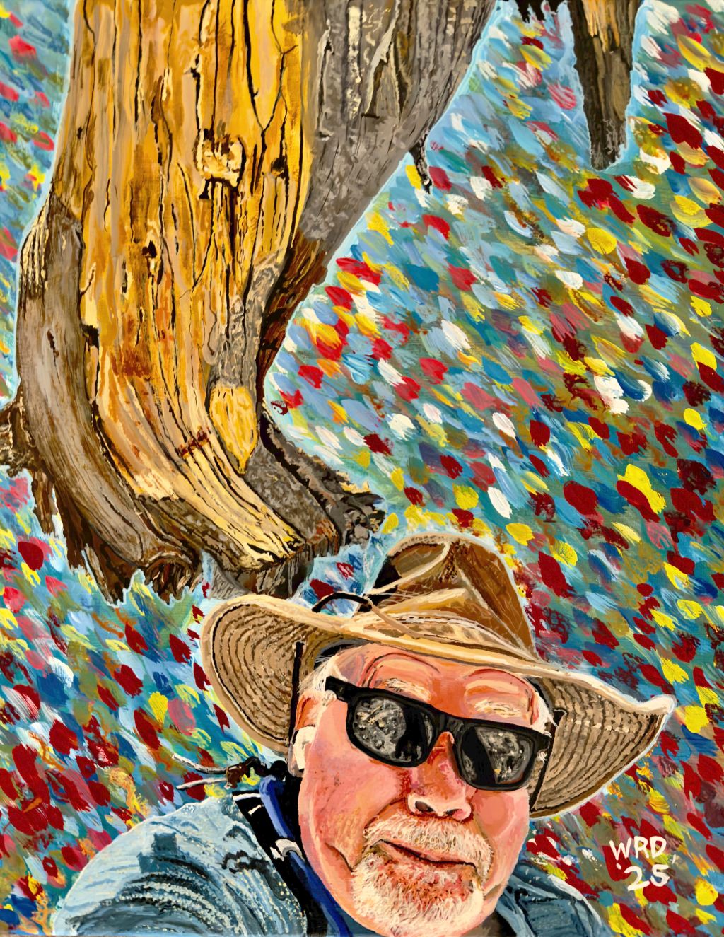 Warren Deferbrache: Self Portrait in the Sonoran&nbsp;Desert