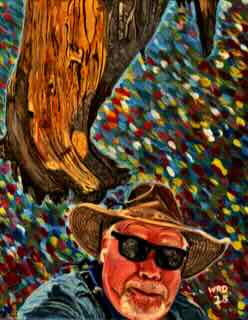 Warren Deferbrache: Self Portrait in the Sonoran Desert